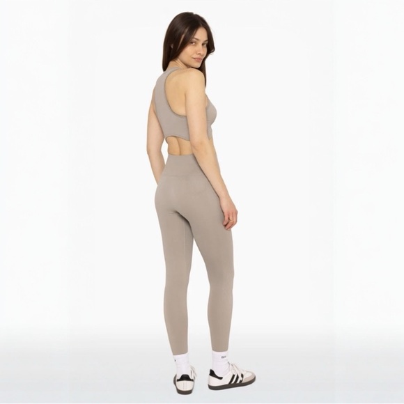 Set Active Sculptflex Seamless Active Leggings In Tan Breeze - Picture 2 of 11